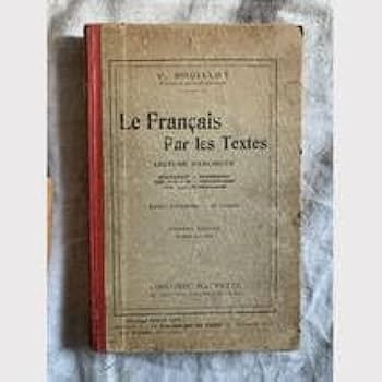 Amazon.co.jp: フランス 1921年 出版 赤 教科書 フランス語 装丁